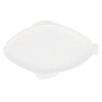 Vietri Pesce Serena (Fish) White Platter - Oval Large